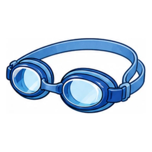 swimming goggles illustration