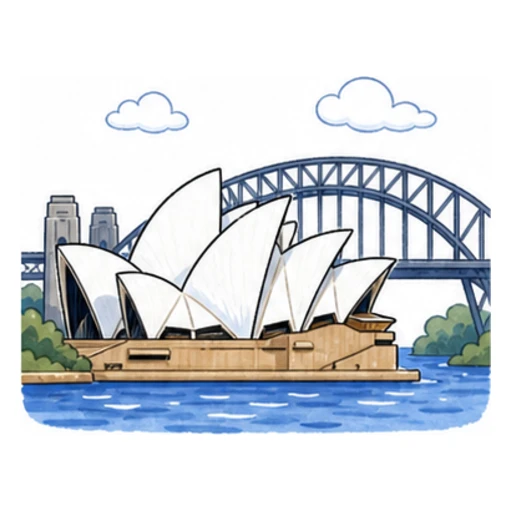 Sydney illustration