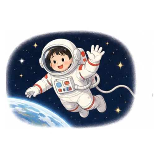 taikonaut illustration
