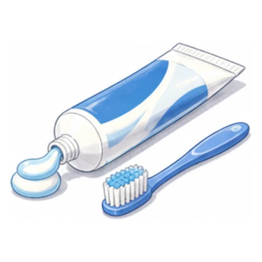 toothpaste illustration