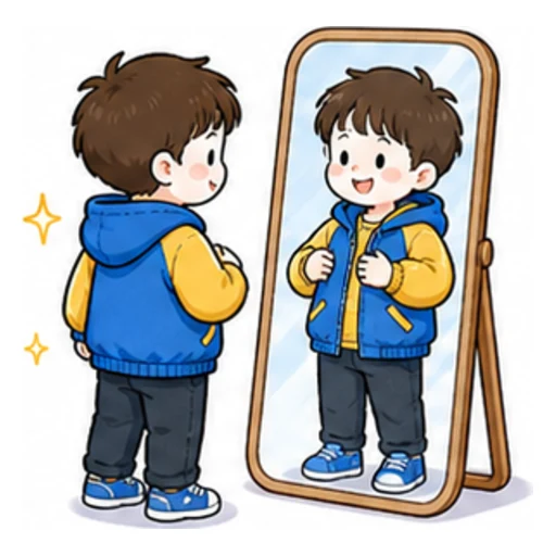 try on illustration