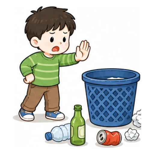waste illustration
