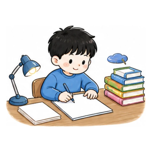 writer illustration