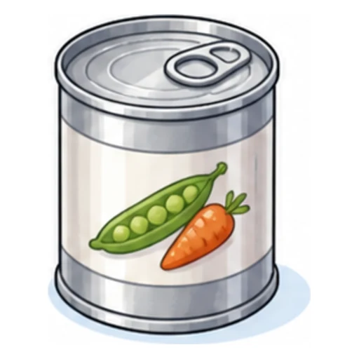 can illustration