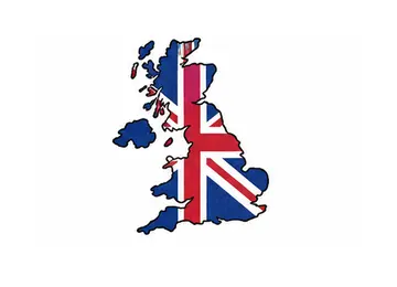 the UK (the United Kingdom) illustration