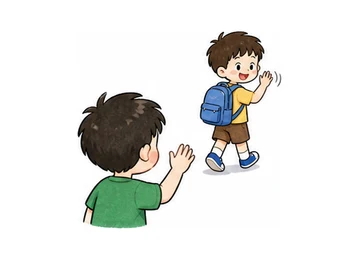 come back illustration