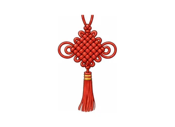 Chinese knot illustration