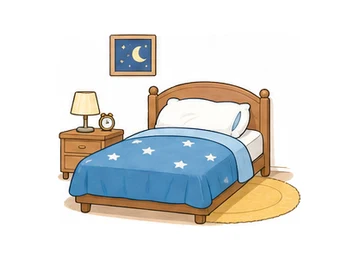 bedroom illustration