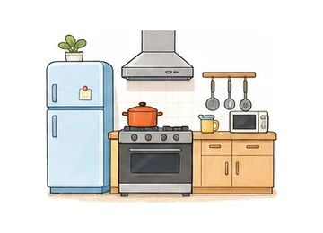 kitchen illustration