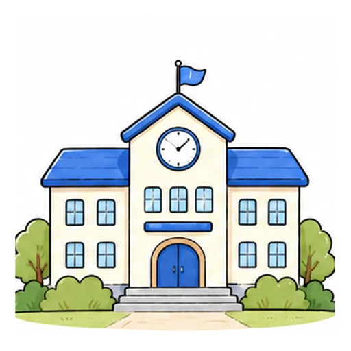 school illustration