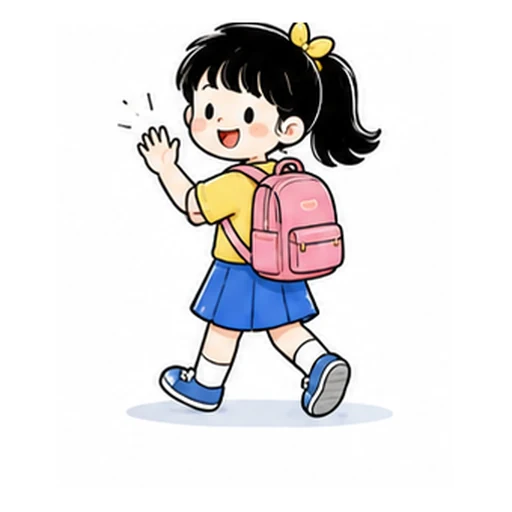 goodbye illustration