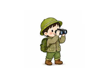 hunter illustration